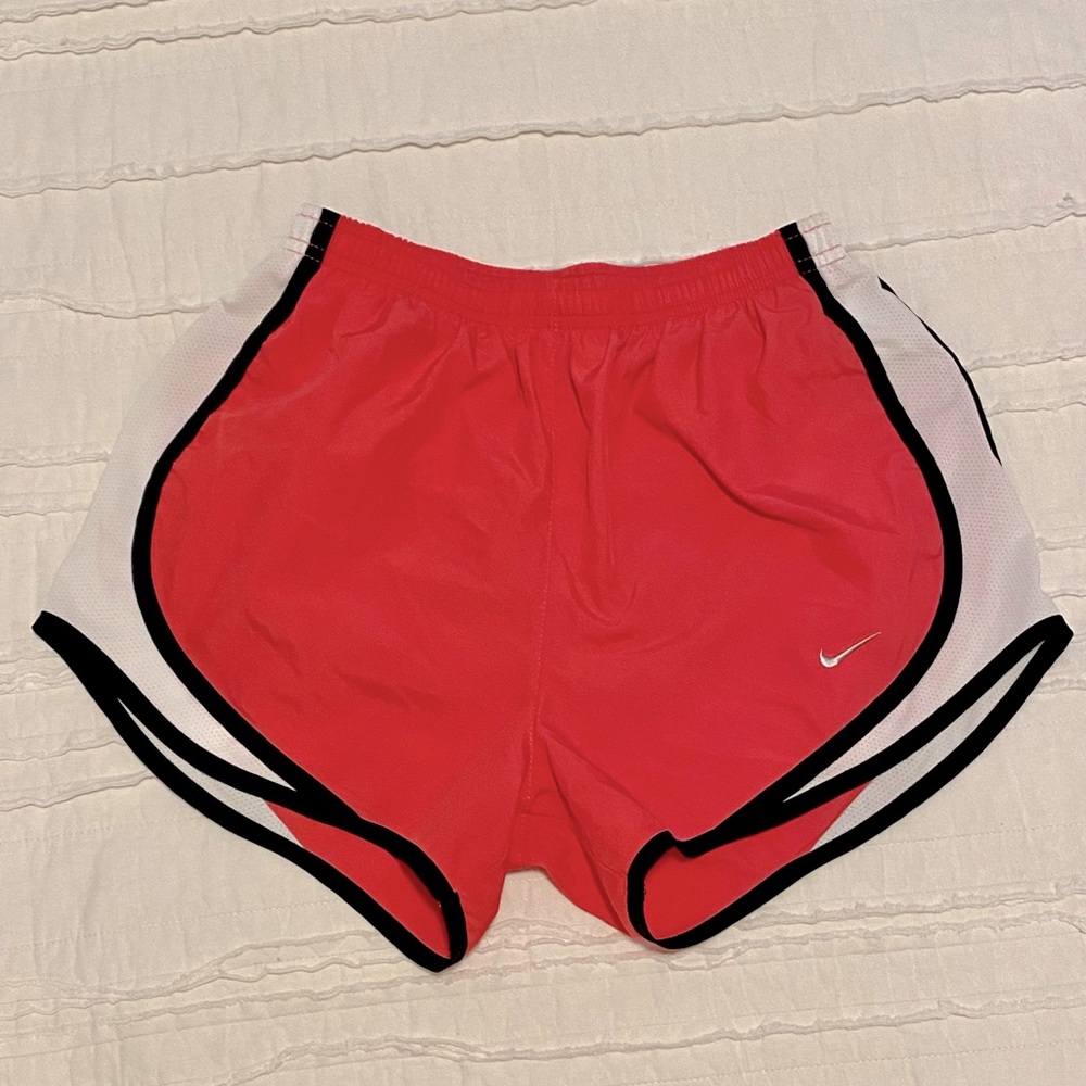 Nike Women’s Dri-FIT Lined Running Shorts, Size XS, pink